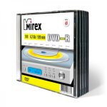Диск одноразовой записи DVD-R Mirex 4.7Gb
