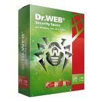 Антивирус Dr.WEB Security Space 1 год 2 ПК (BHW-B-12M-2-A3) КОРОБКА