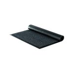 Коврик влаговпитывающий, ворсовый, ребристый OfficeClean, 60*90см, серый