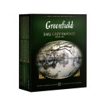 Чай черный 100 пак. Гринфилд "Earl Grey" (бергамот)