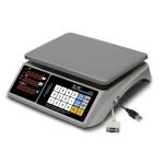 Весы торговые "Mercury" M-ER 328 AC-15.2 "TOUCH-M"LED (б/ст, п.ст-сти, 325х230,  пв. 15 кг, цд. 2 г) RS232 и USB