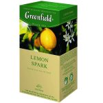 Чай черный 25 пак. Гринфилд "Lemon Spark" (лимон)
