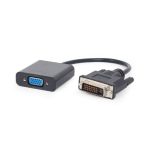 Переходник-конвертер DVI-D (M) -> VGA (F) Cablexpert A-DVID-VGAF-01 (0.15 метра)