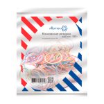 Резинки банковские 60 мм, цветные, 100 гр/уп.  Attomex