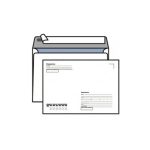 Конверт почтовый 162 х 229 мм, С5, "Кому - Куда", 80г/м², стрип-лента, внутр. запечатка, Р.Принт