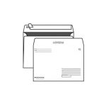 Конверт почтовый 229 х 324 мм, С4, "Кому-Куда", стрип-лента,шт, внутр. запечатка, Р.Принт