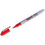 Маркер перманентный 1 мм, красный, пулевидный, Crown.Multi Marker Super Slim