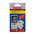 Защитная пленка Hama, универсальная для мобильных телефонов (2 шт,до 6.2х9.2 см) H-76557