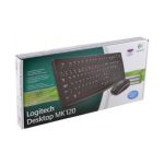 Клавиатура+мышь проводная Logitech MK120 (1000dpi, светодиодн., USB, черный) 920-002561 — изображение 2