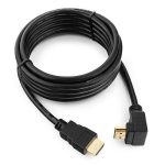 Кабель HDMI  HDMI (19M-19M) ver. 2.0, позолоченные разъемы 3 м, угловой разъем