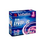 Диск одноразовой записи DVD-R Verbatim 1.46Gb (mini)