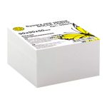 Блок для записей, 90 х 90 х 90 мм, белый, пл.55г/м², белизна 70%, DOLCE COSTO