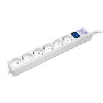 Сетевой фильтр Power Cube SPG(5+1)-16B-3М-WHITE (16А, 6 розеток, 3м) белый