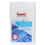 Салфетки чистящие Buro (BU-TFT) для LCD экранов, влажные, 100 шт/туб.