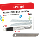 Лезвия д/канц. ножей 09 мм, deVENTE (10 шт/упак)