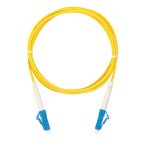 Патч-корд оптический Nikomax LC/UPC-LC/UPC  5м (одномод., 9/125мкм, OS2, одинарный, LSZH, 2мм) желт.