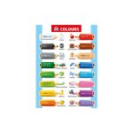 Плакат "COLOURS" (Цвета)