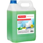 Средство д/мытья посуды 5000мл  OfficeClean супер концентрат, Алоэ и зеленый чай, канистра