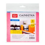 Салфетки универс. вискоза 30*30 см. OfficeClean (3 шт/упак)