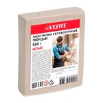 Пластилин скульптурный, белый, твердый, 500 г, deVENTE