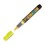 Маркер меловой MunHwa "Black Board Marker" желтый, 3мм, водная основа