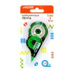 Лента-штрих корректирующая 5 мм х 14 м, фронтальный аппликатор, deVENTE