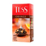 Чай черный 25 пак.ТЕSS Orange (с листом черной смородины, цедрой апельсина, сушеным яблоком)