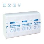 Полотенца бумажные листовые Z-сл., 2-сл., белые 215х240 мм, (200 шт/упак) OfficeClean Professional