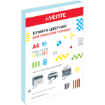 Бумага цветная  deVENTE пастель голубой А4,  80гр, 100л