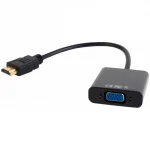 Переходник DEXP HDMI (M) -> VGA (F) + jack 3,5
