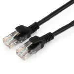 Патч-корд UTP Cablexpert (15 м, кат.5e, 2x RJ45/8P8C, заливной, многожильный, медь, PVC) черный