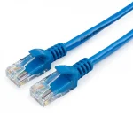 Патч-корд UTP Cablexpert (0.25м, кат.5e, 2x RJ45/8P8C, заливной, многожильный, медь, PVC) синий
