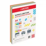Бумага цветная deVENTE, ассорти, 15 цв., пастель, интенсив., неон., 75 г/м² и  80 г/м², 60 л.