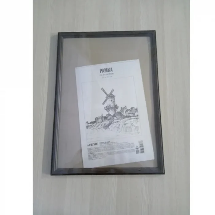 Рамка А3, 30х40 см, деревянная (МДФ), итальянский орех, стекло, deVENTE Рамка А3, 30х40 см, деревянная (МДФ), итальянский орех, стекло, deVENTE — изображение 1