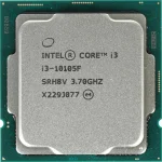 Процессор Intel Core i3-10105F (3.7 Ghz, 6Mb cache) S1200 oem