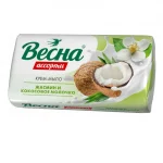 Мыло туалетное 90 гр. Весна "Жасмин и кокосовое молочко"