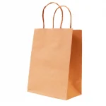 Пакет бумажный "Крафт" с кручеными ручками, 22*12*25см, 90гр/м²  LAIMA ECO CRAFT
