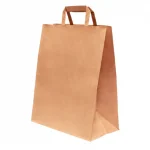 Пакет бумажный "Крафт" с плоскими ручками, 24*14*29см, 90гр/м² LAIMA ECO CRAFT