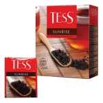Чай черный 100 пак. TESS "Sunrise"