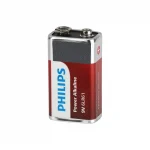 Батарейка Philips Крона щелочная, 9В, 6LR61-1BL