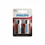 Батарейка Philips D Power Alkaline щелочная, 1.5В, LR20-2BL/LR20P2B/51 (цена за 1 элемент)