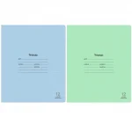 Тетрадь 12 л., линия узкая Lamark.Ассорти Лучший класс, обл. мелов. картон