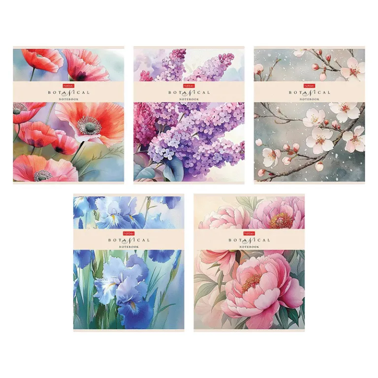 Тетрадь А5, 48 листов, клетка, гребень,  ArtSpace "Моноколор. Colorblock", об. мелов. картон