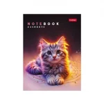 Записная книжка А6, 24 л., обл. мелов. картон, глянц. ламин., клетка, Hatber. Маленькие ушки — изображение 4