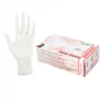 Перчатки латексные М, 100шт., картон. коробка SFM Grip-Surface