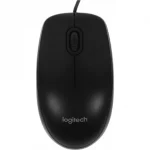 Мышь проводная Logitech Optical M90 (1000dpi, светодиодная, 2 кнопки, USB) Черный (910-001795)