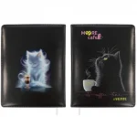 Записная книжка B6, 80 л., искуст. кожа с поролоном, 2 дизайна, deVENTE. Мур Кафе