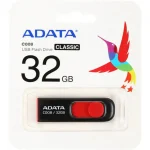 Флэш-накопитель 32Gb USB 2.0 A-Data AC008-32G-RKD красный/черный