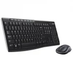 Клавиатура+мышь беспроводная Logitech MK270 (1000dpi, светодиодн., 2.4ГГц, USB, черный) 920-004518 — изображение 2