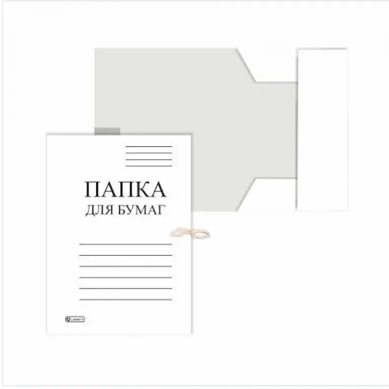 Тетрадь А5, 48 листов, клетка, гребень, ArtSpace "Моноколор. Colorblock", об. мелов. картон Папка архивная на завязках 320 г/м², А4, мелованный картон. корешок 25 мм, Lamark — изображение 1